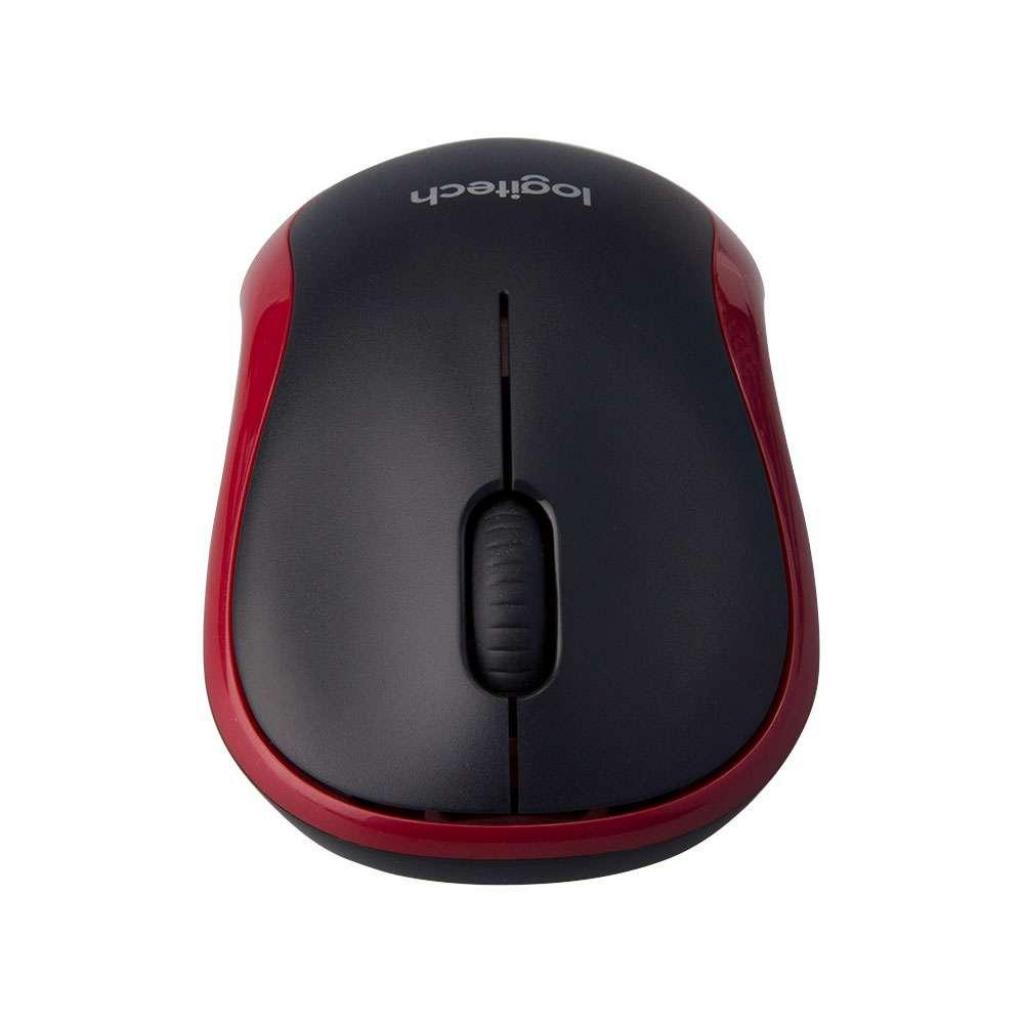 Мишка Logitech M185 red (910-002237)