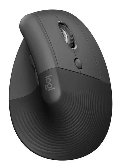 Миша комп'ютерна Logitech Lift Vertical Ergonomic Mouse Graphite B2B (910-006494)
