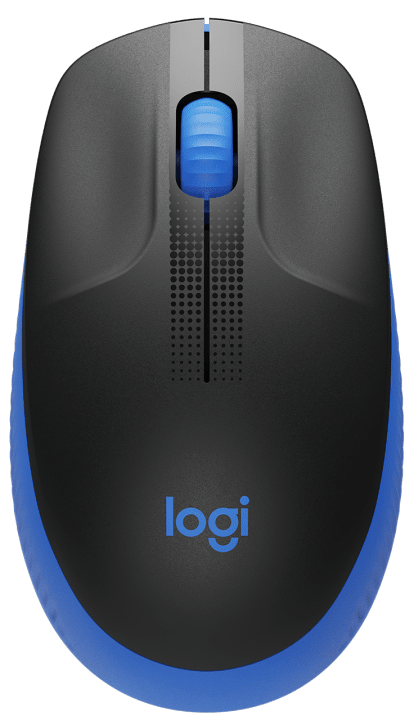 Миша Logitech M190 Full-size Wireless Blue