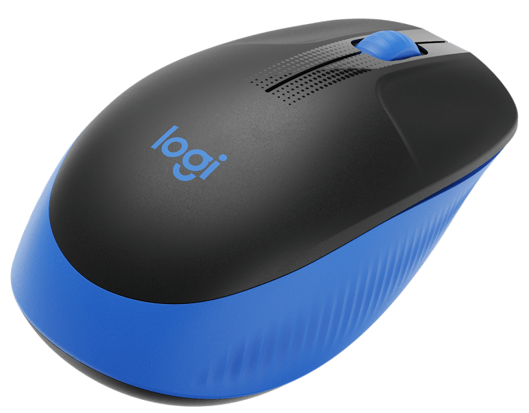 Миша Logitech M190 Full-size Wireless Blue