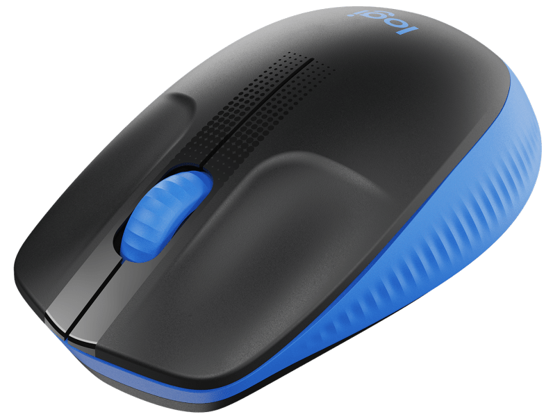 Миша Logitech M190 Full-size Wireless Blue