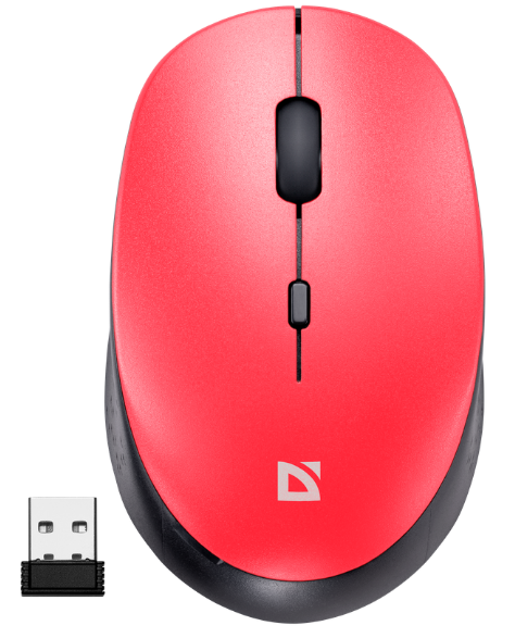Миша Defender Auris MB-027 Wireless RED (52026) 