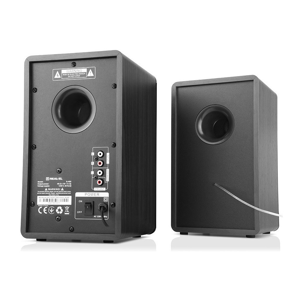 Акустична система REAL-EL S-450 Black (EL121200005)