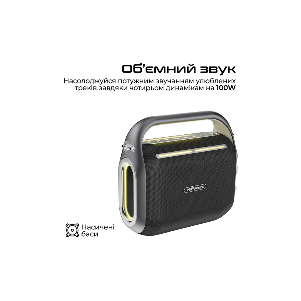 Акустична система HiFuture Musicbox 200 Black (musicbox200.black)