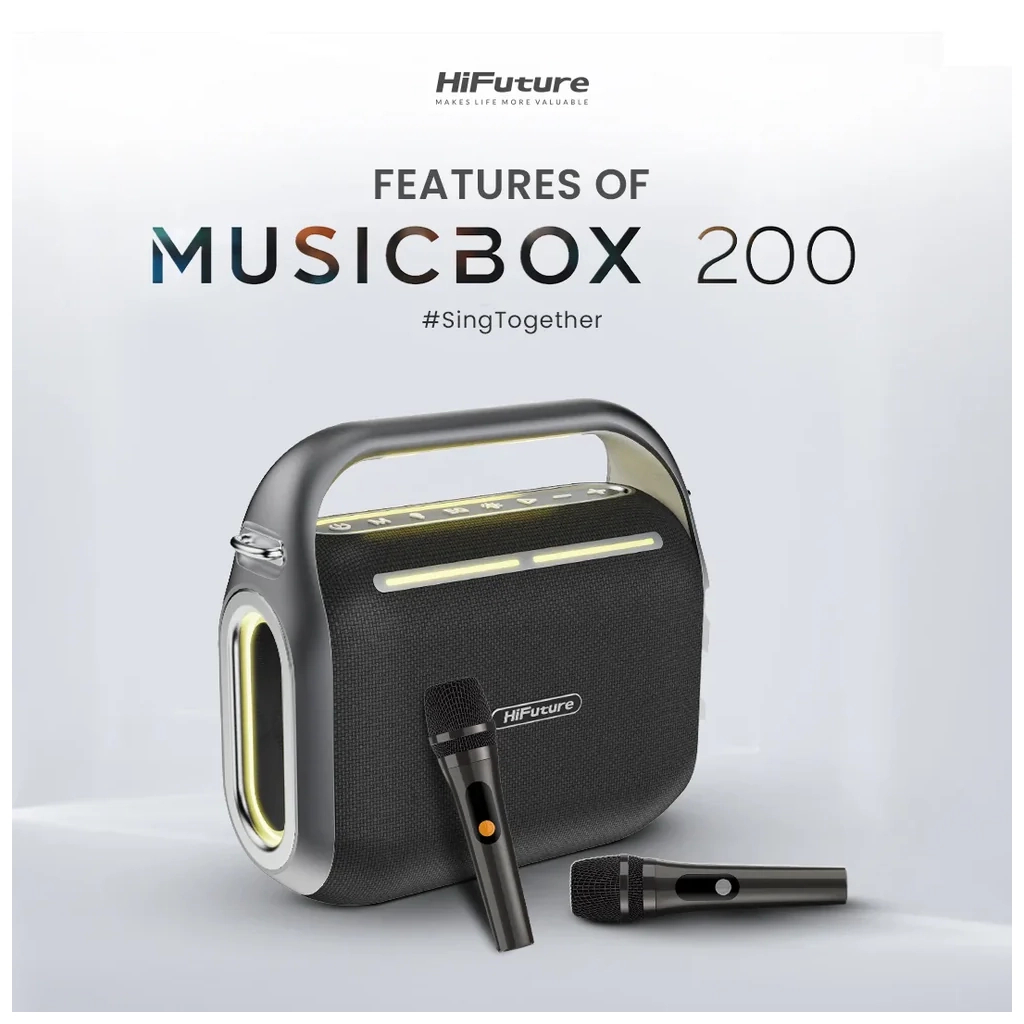 Акустична система HiFuture Musicbox 200 Black (musicbox200.black)