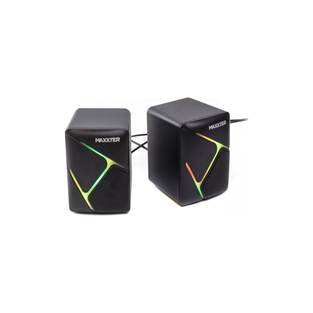 Акустична система Maxxter CSP-U004RGB USB Black (CSP-U004RGB)