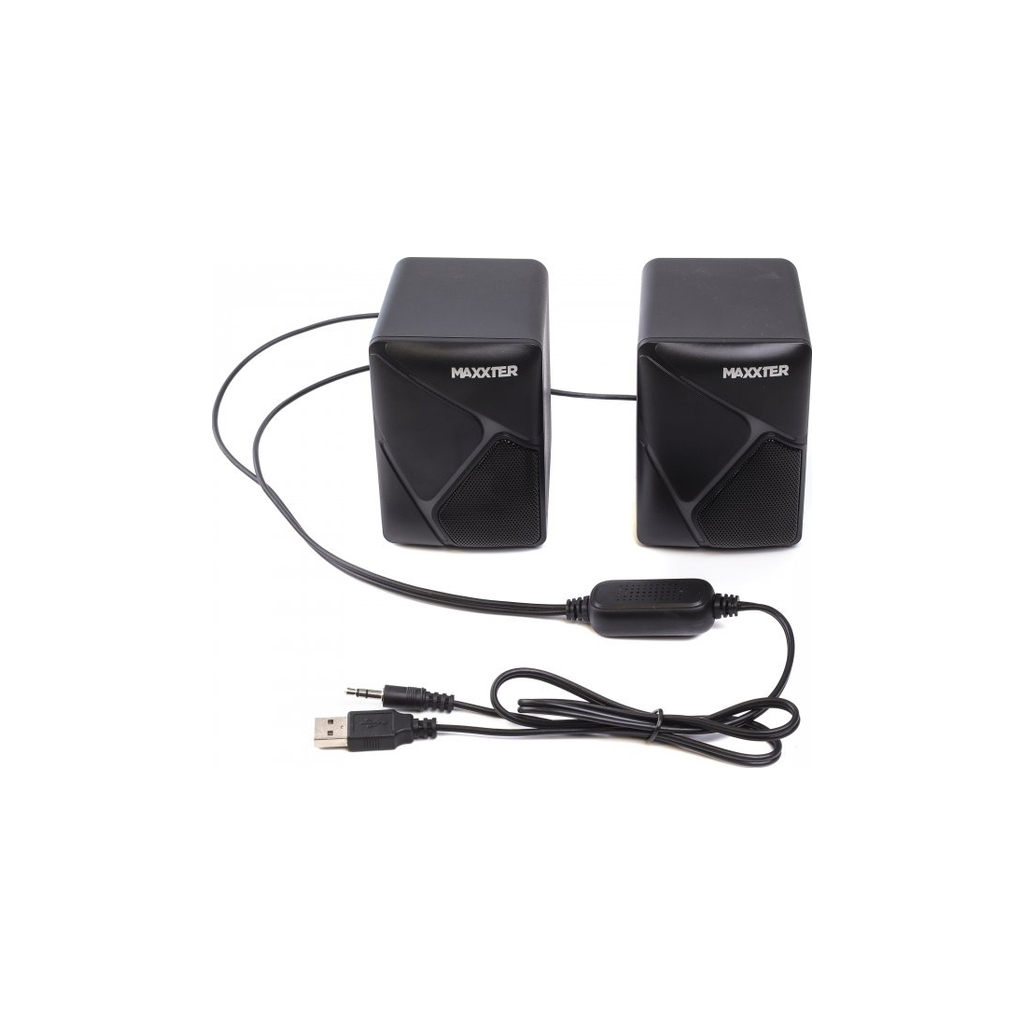 Акустична система Maxxter CSP-U004RGB USB Black (CSP-U004RGB)