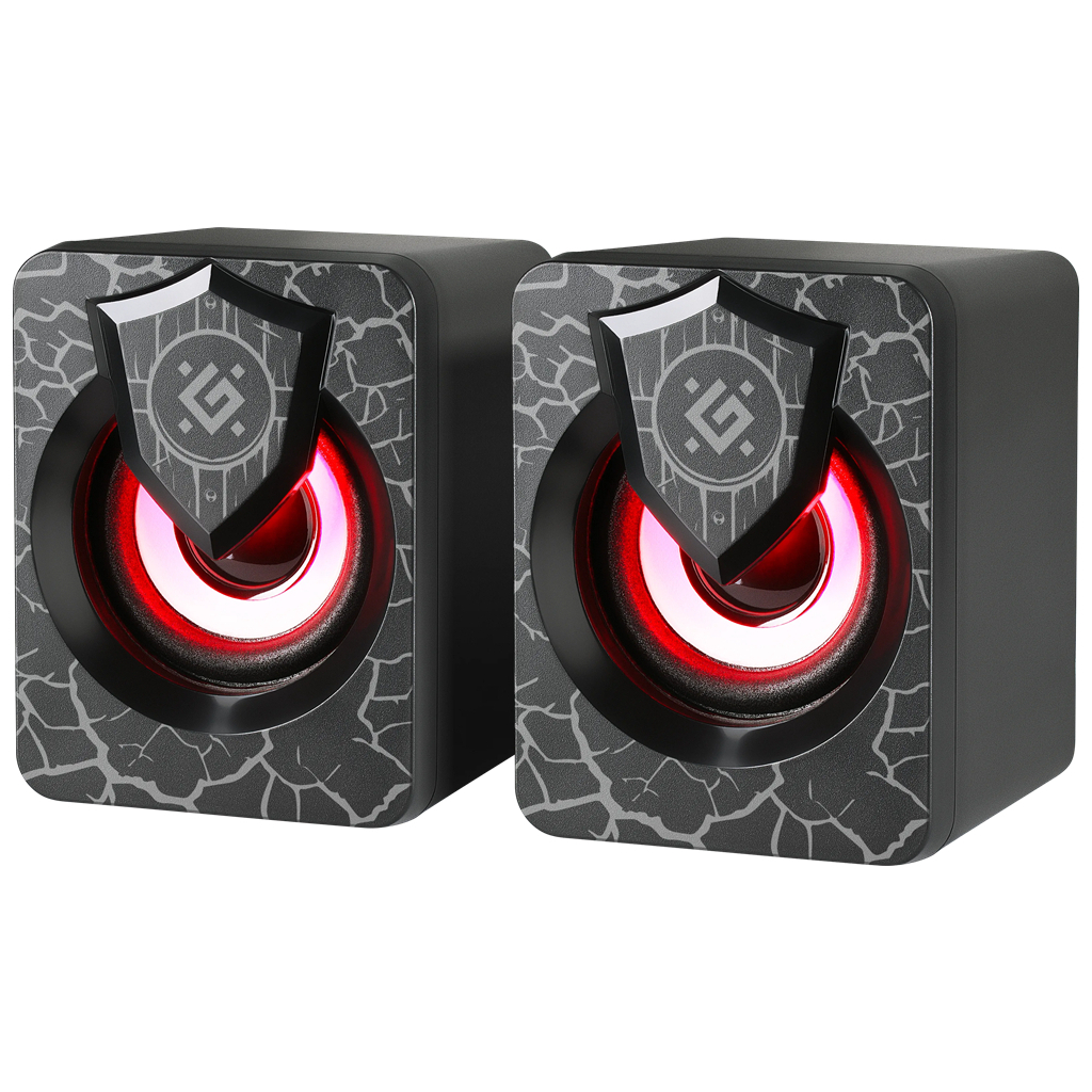 Акустична система Defender Onyx Led USB Black (65038)