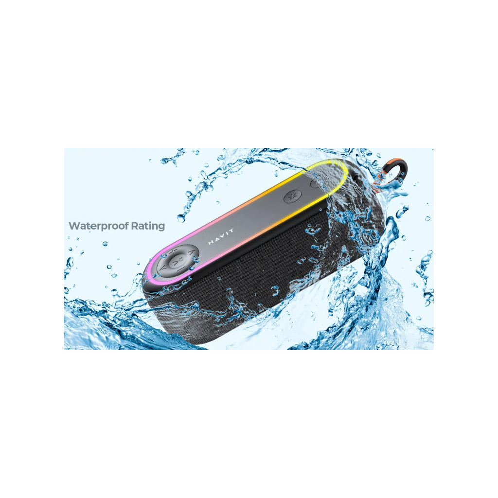 Акустична система Havit HV-SK810BT RGB Black (HV-SK810BT)