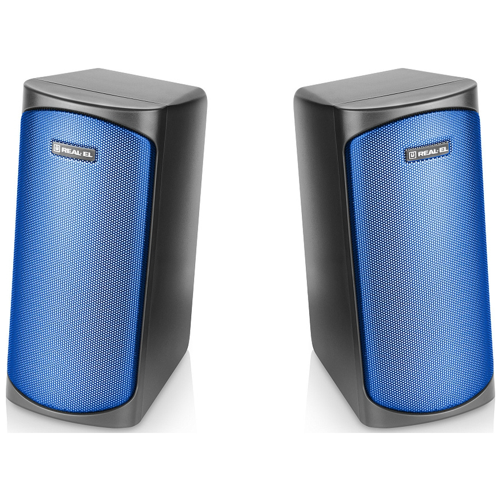 Акустична система REAL-EL S-135 USB Black (EL121100019)