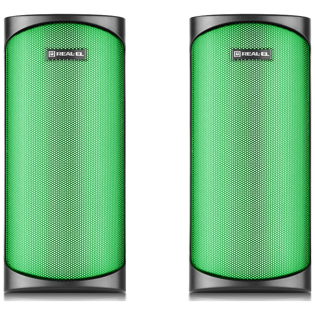 Акустична система REAL-EL S-135 USB Black (EL121100019)