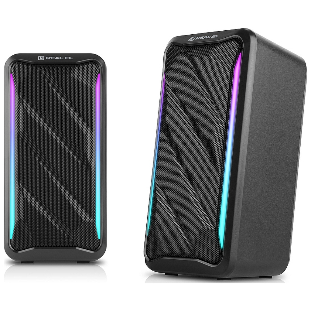 Акустична система REAL-EL S-130 USB Black (EL121100018)