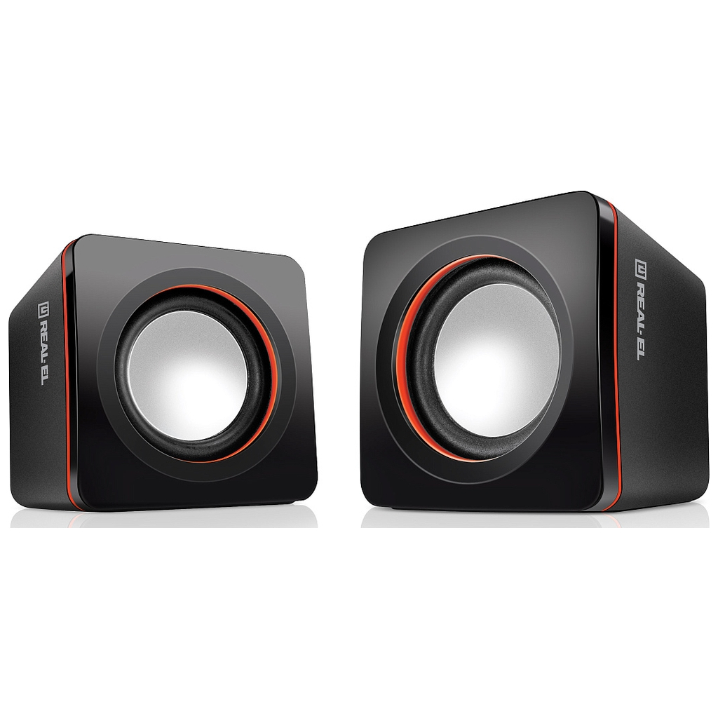Акустична система REAL-EL S-13 USB Black (EL121100021)