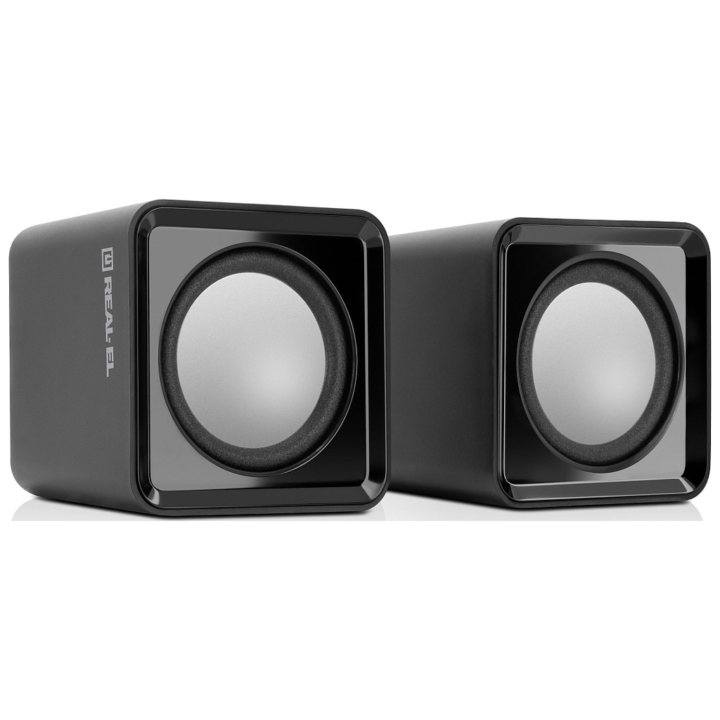 Акустична система REAL-EL S-10 USB Black (EL121100020)