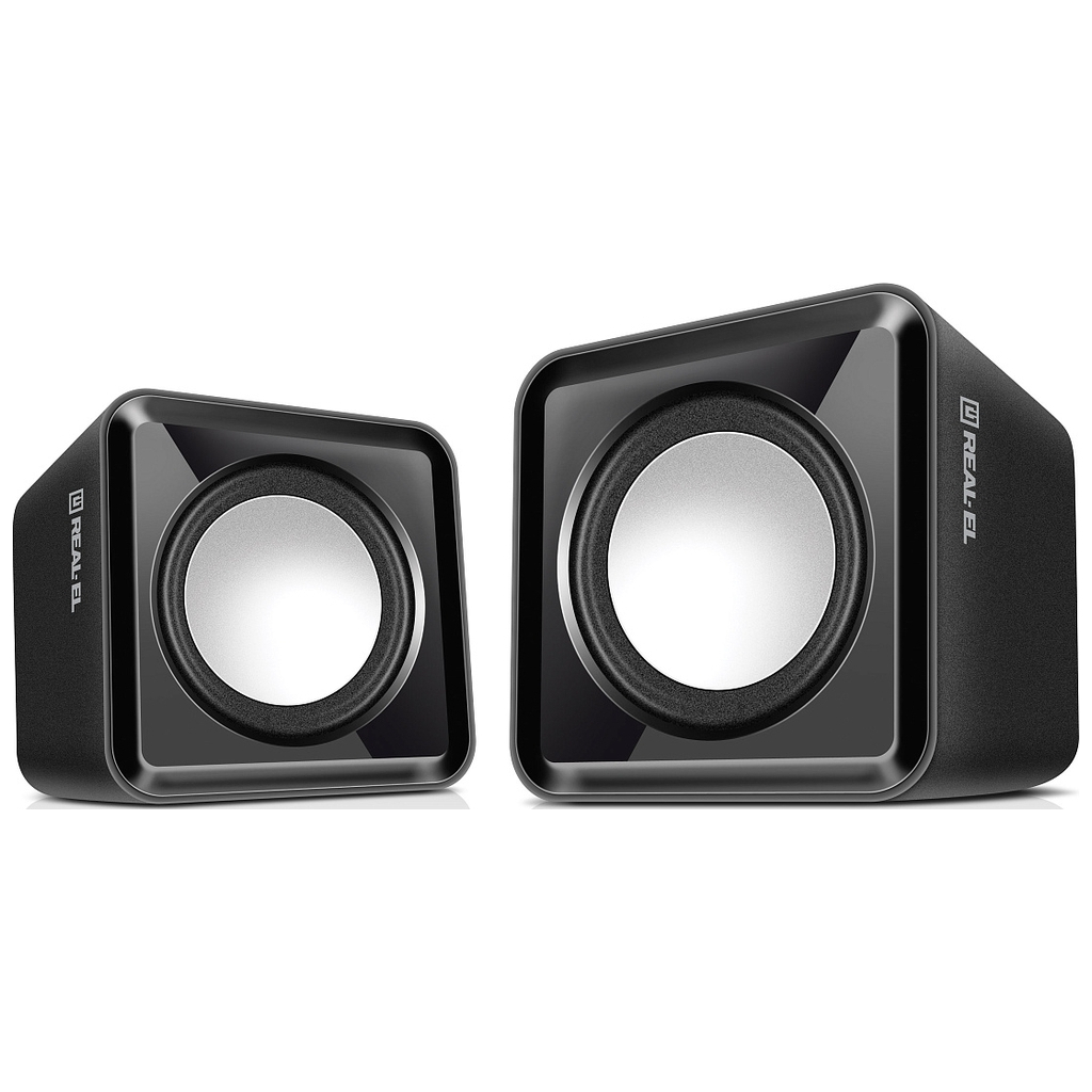 Акустична система REAL-EL S-10 USB Black (EL121100020)