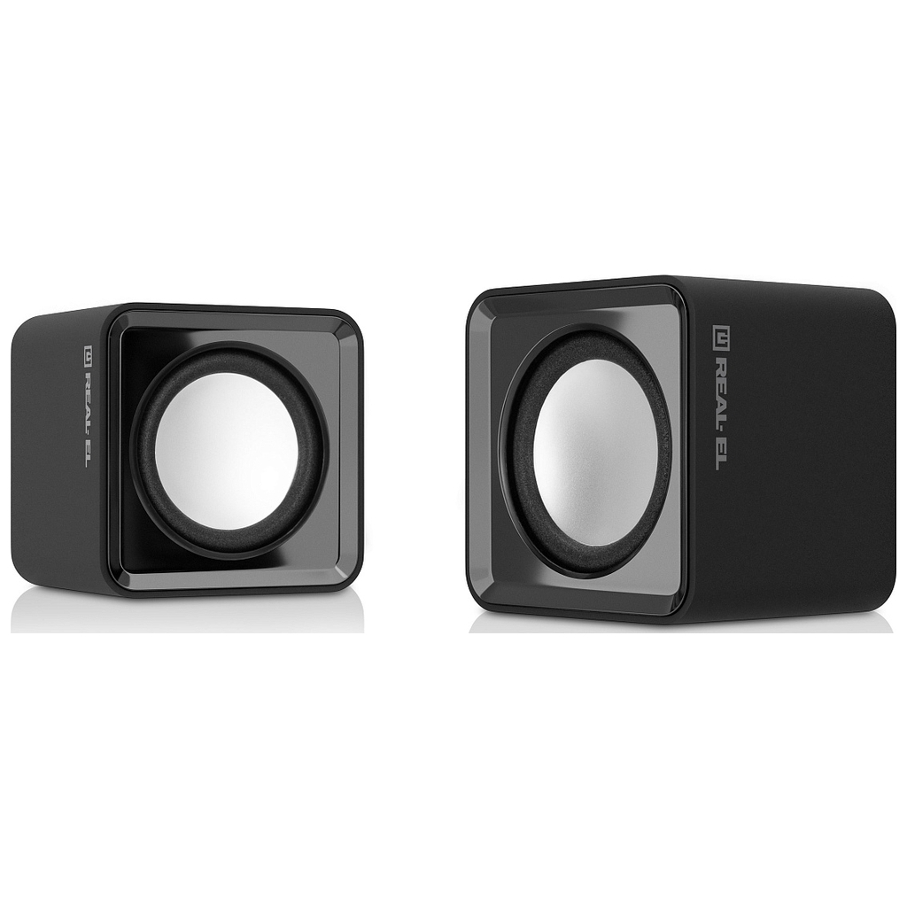 Акустична система REAL-EL S-10 USB Black (EL121100020)