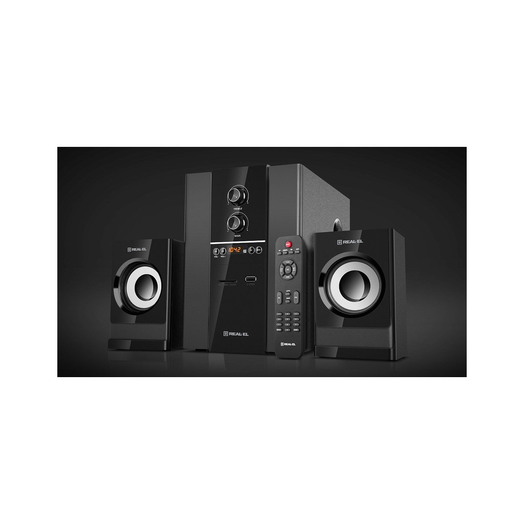 Акустична система REAL-EL M-355 Black (EL121300015)