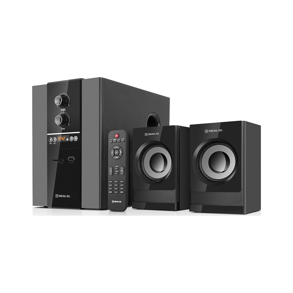 Акустична система REAL-EL M-355 Black (EL121300015)