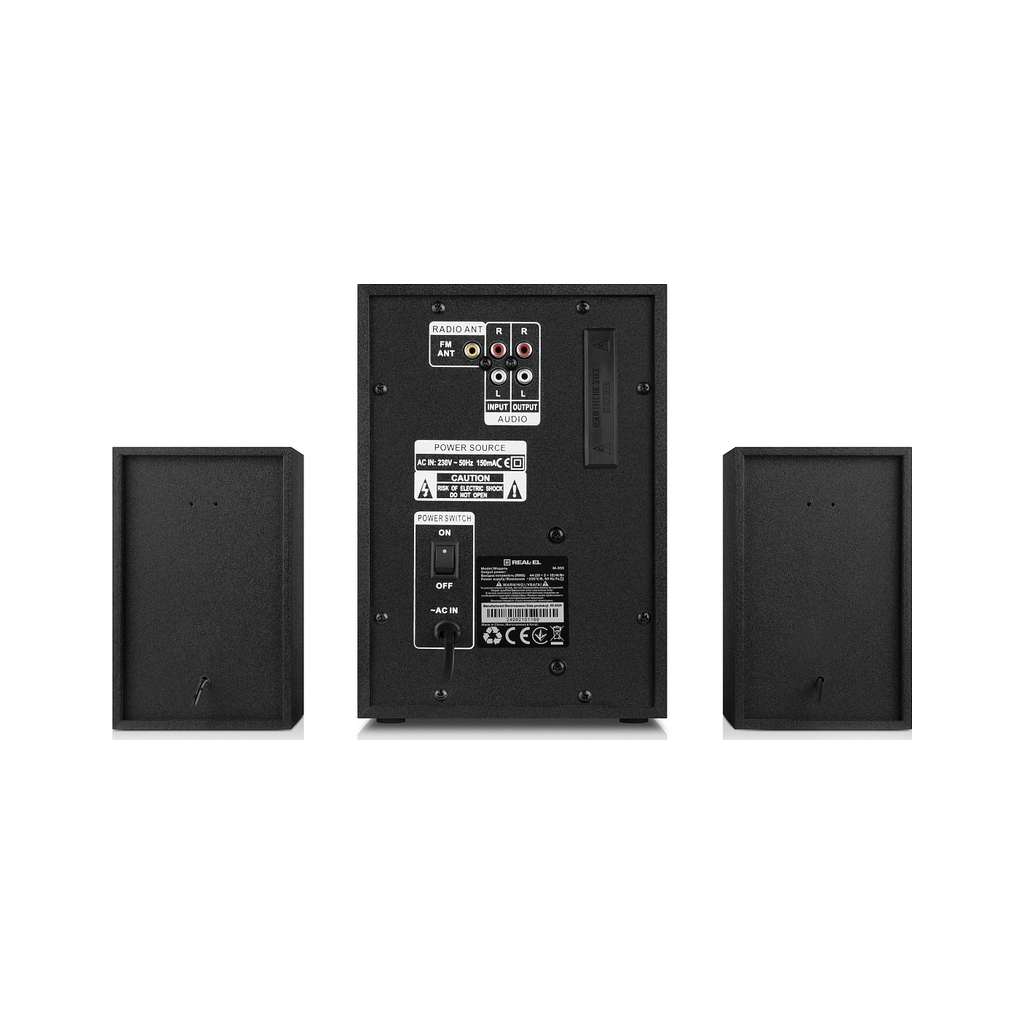 Акустична система REAL-EL M-355 Black (EL121300015)