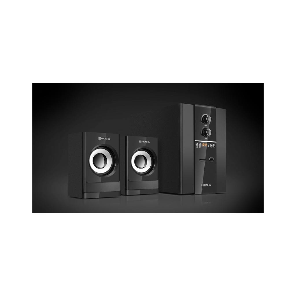Акустична система REAL-EL M-355 Black (EL121300015)