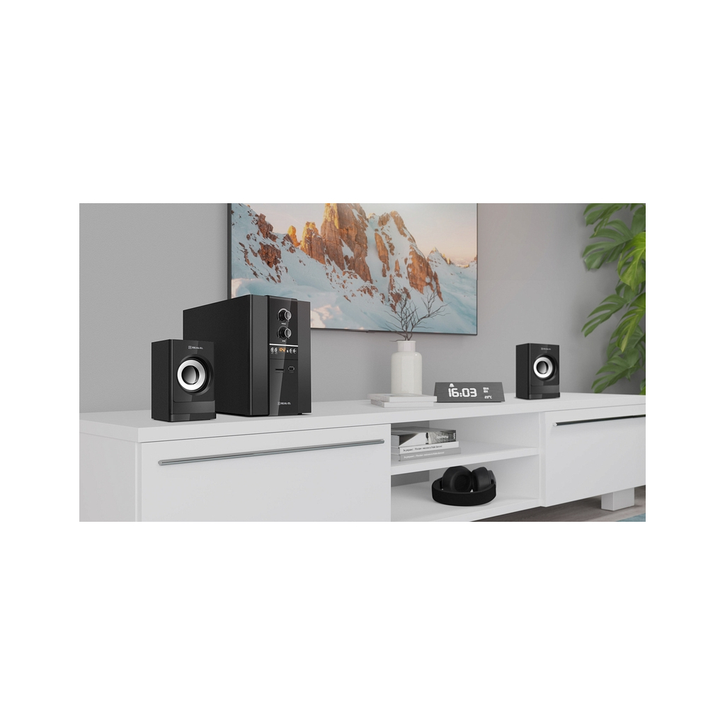 Акустична система REAL-EL M-355 Black (EL121300015)