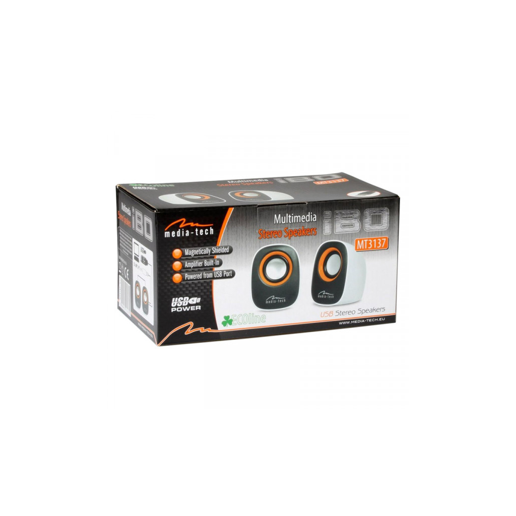 Акустична система Media-Tech IBO White (MT3137W)