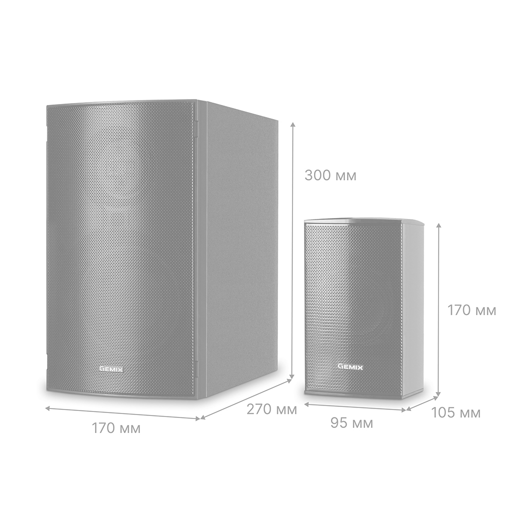 Акустична система Gemix SB-140BT Black