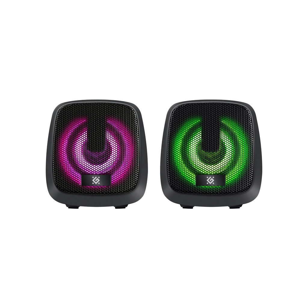 Акустична система Defender J2 LED USB Black (65962)