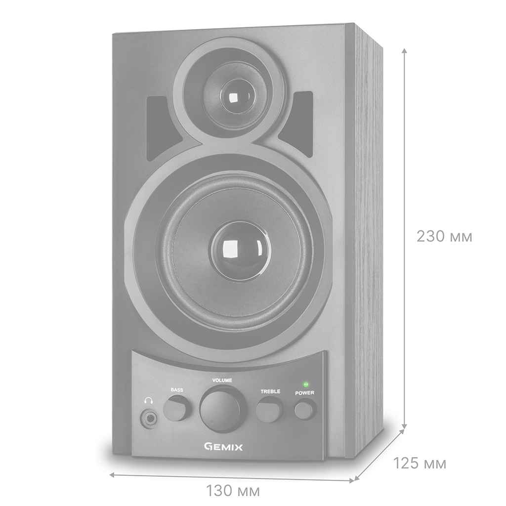 Акустична система TF-10 Black Gemix