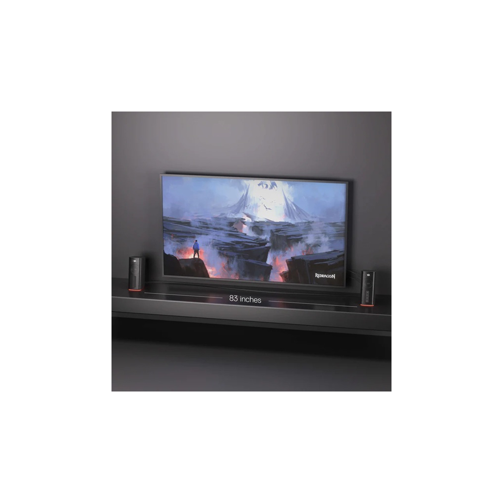 Акустична система Redragon Connie GS814 RGB Bluetooth Black (71987)