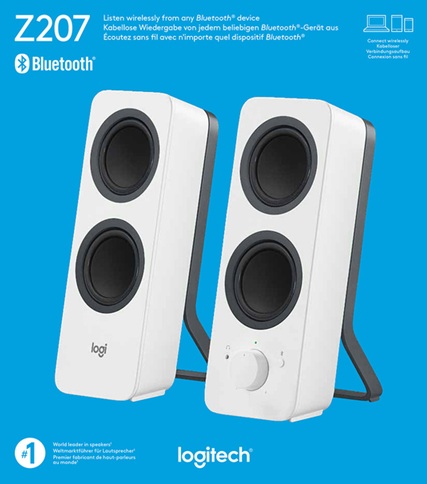 Акустика Logitech Z207 Bluetooth White (L980-001292) 