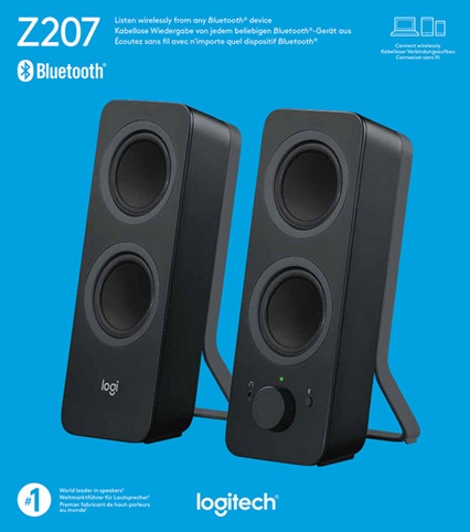 Акустика Logitech Z207 Bluetooth Black (L980-001295) 