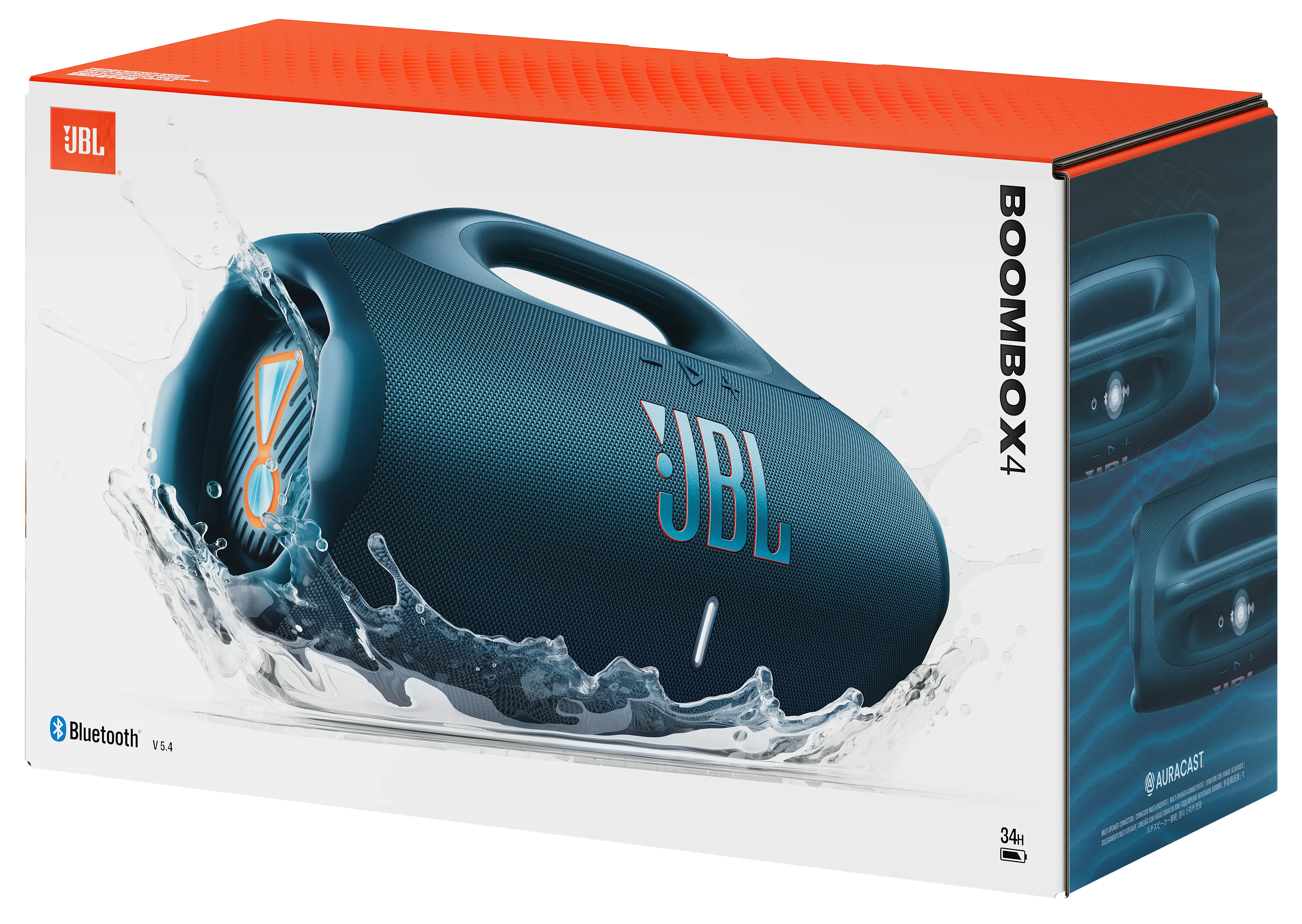 Портативна акустика JBL Boombox 4 Blue (JBLBOOMBOX4BLUEP)
