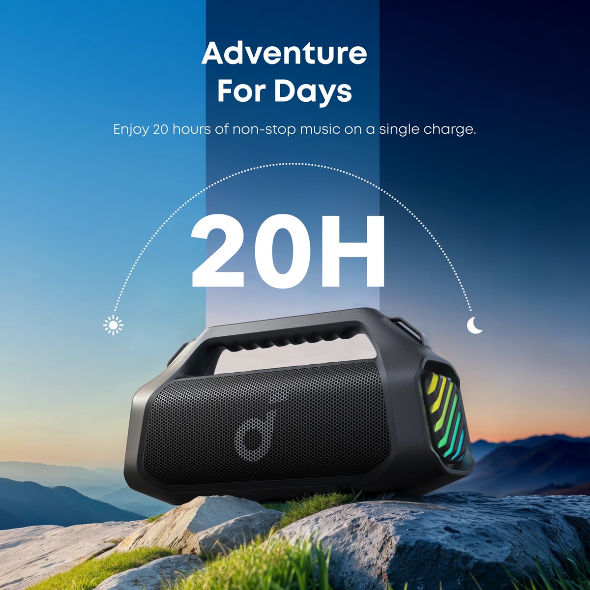 Портативна акустика Anker SoundСore Boom 2 Pro Black