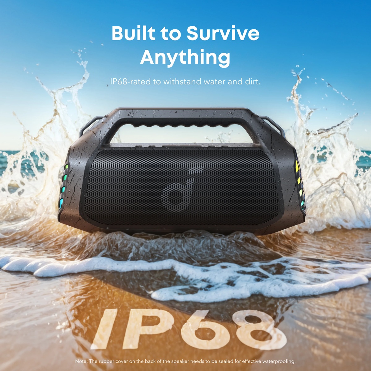 Портативна акустика Anker SoundСore Boom 2 Pro Black