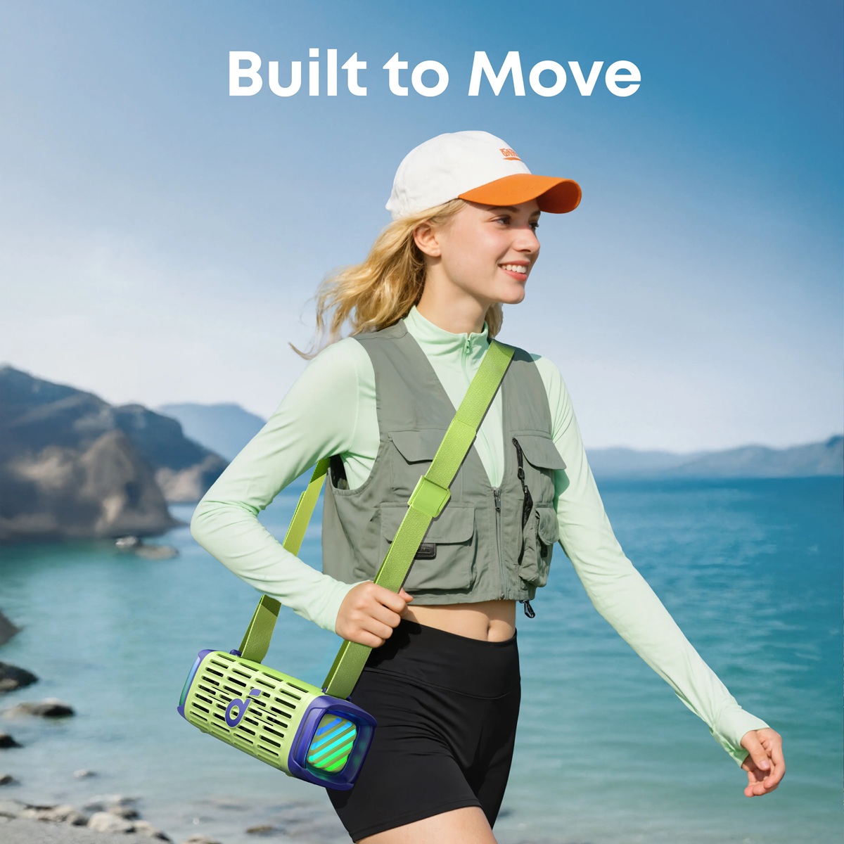 Портативна акустика Anker SoundСore Boom 3i Green