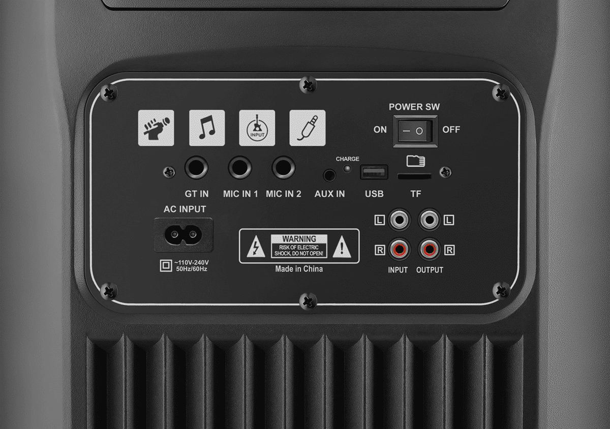 Портативна акустика Defender Boomer 200 200Вт Black (65201)