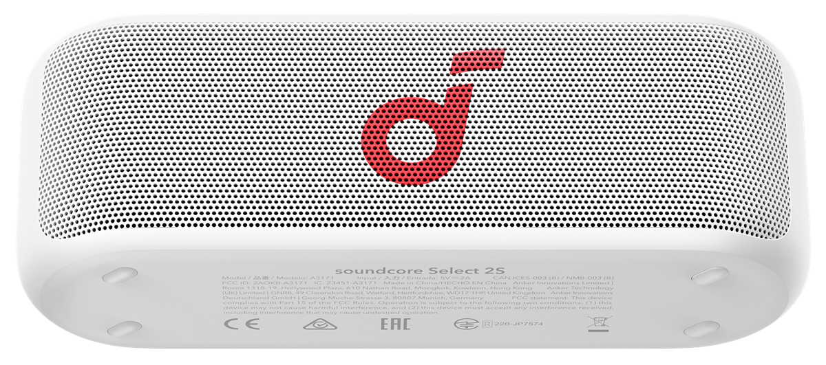 Портативна акустика Anker SoundСore Select 2S White