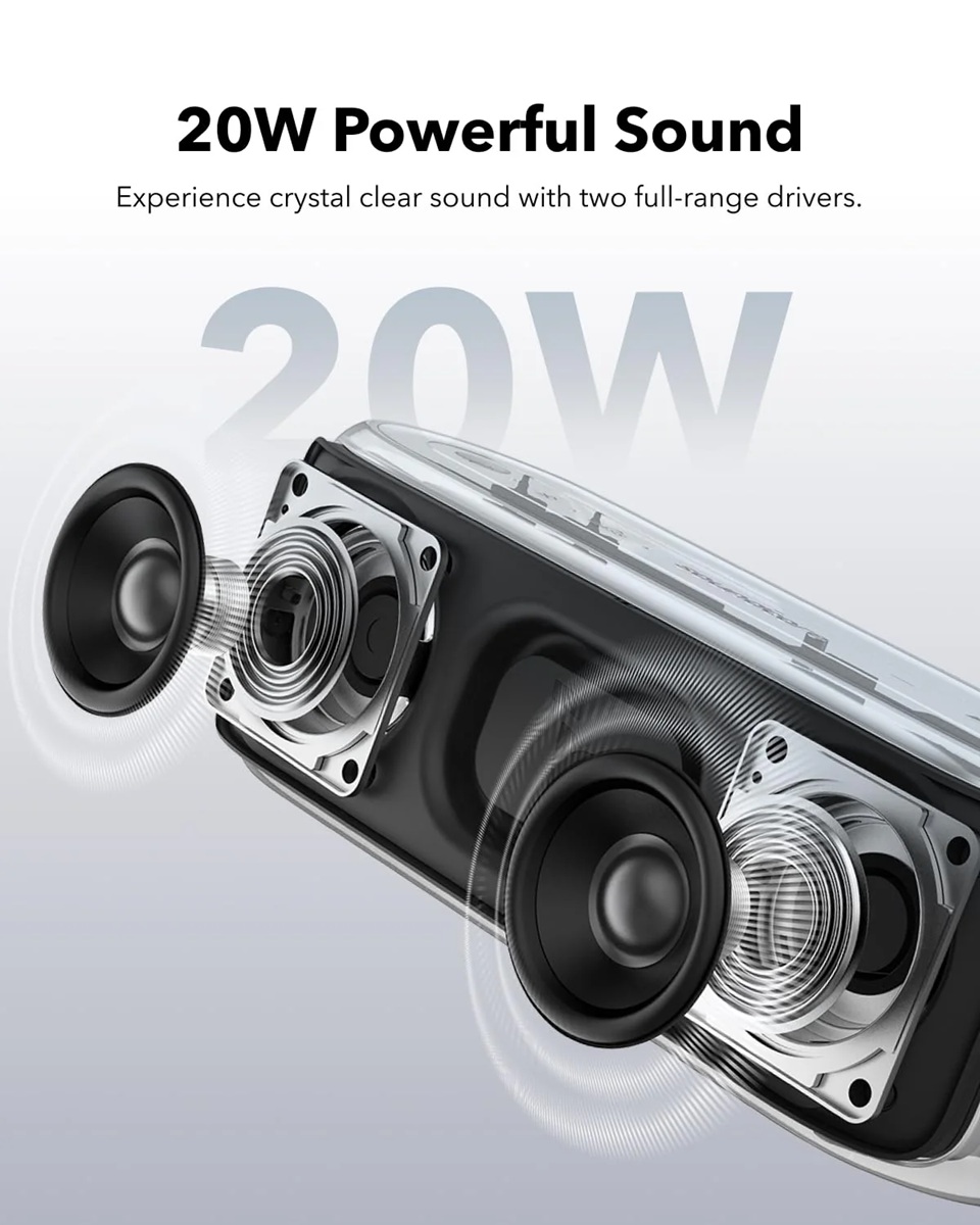 Портативна акустика Anker SoundСore Select 2S Black