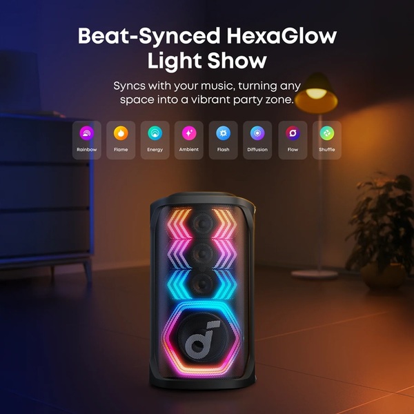 Портативна акустика Anker SoundСore Rave 3S Black