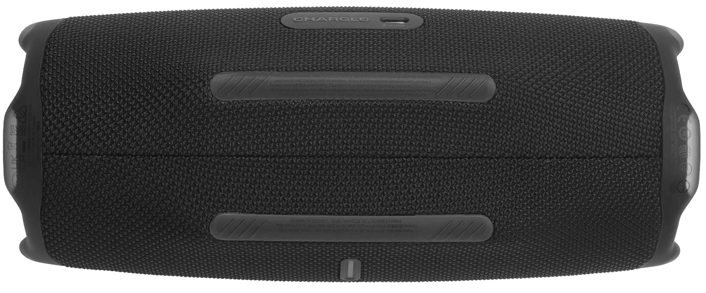 Портативна акустика JBL Charge 6 Black (JBLCHARGE6BLK)
