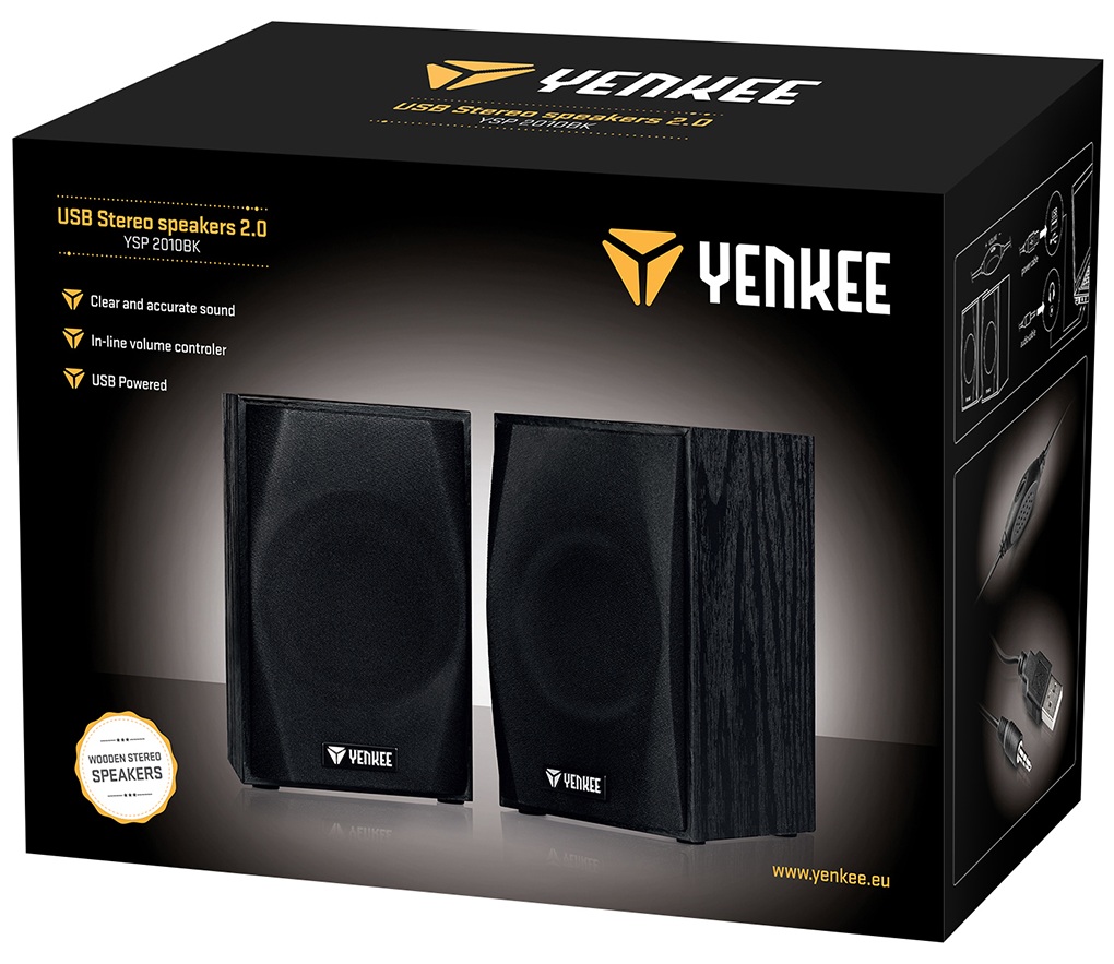 Акустика Yenkee YSP 2010BK USB speakers 2.0
