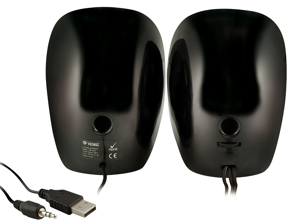 Акустика Yenkee YSP 2001BK Mini speakers 2.0 Black