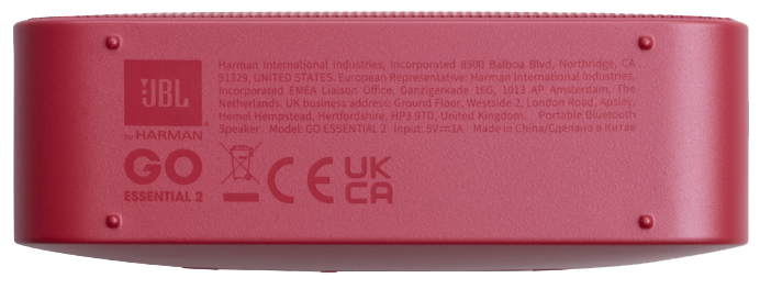 Портативна колонка JBL Go Essential 2 Red (JBLGOES2REDEU)