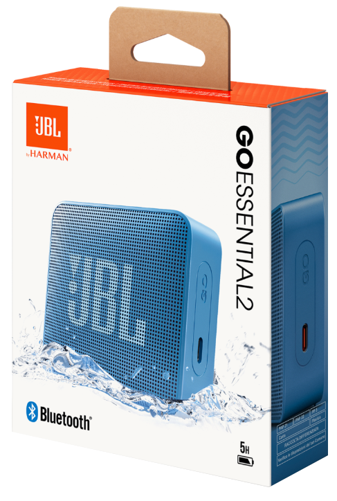 Портативна колонка JBL Go Essential 2 Blue (JBLGOES2BLUEU)