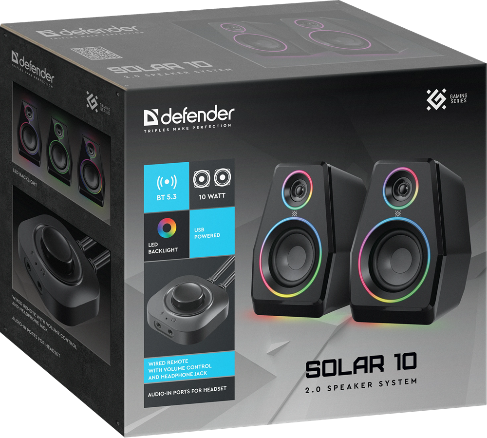 Акустика Defender Solar 10 10Вт (65940)