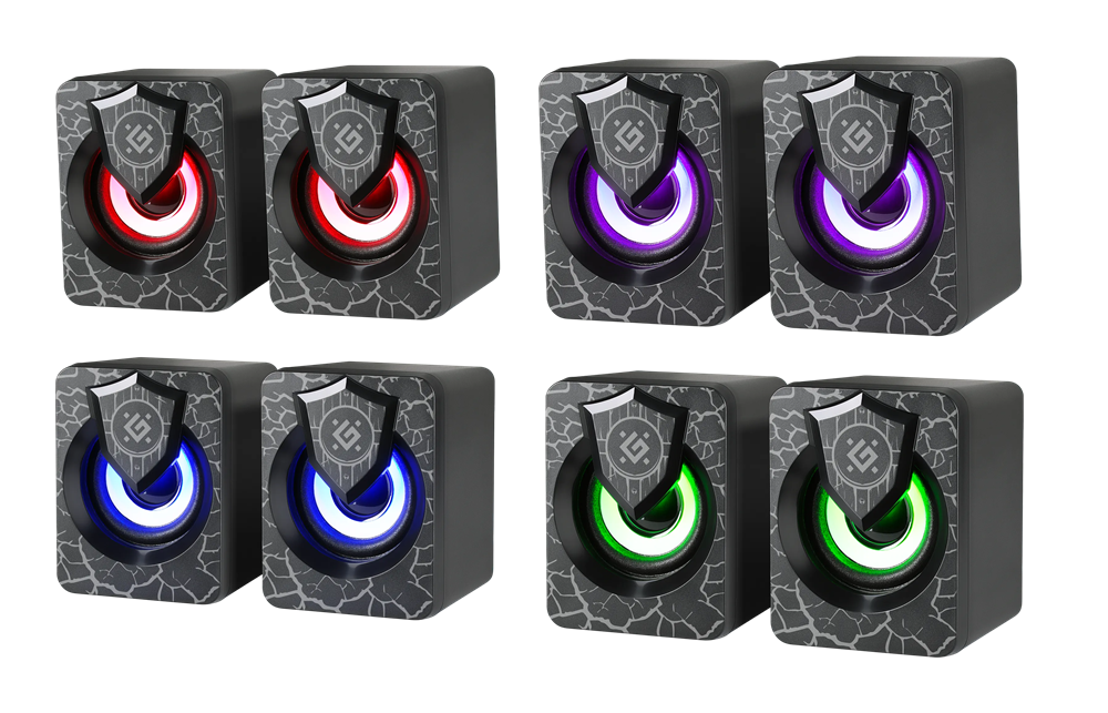 Акустика Defender 2.0 Onyx 6Вт USB Black (65038) 