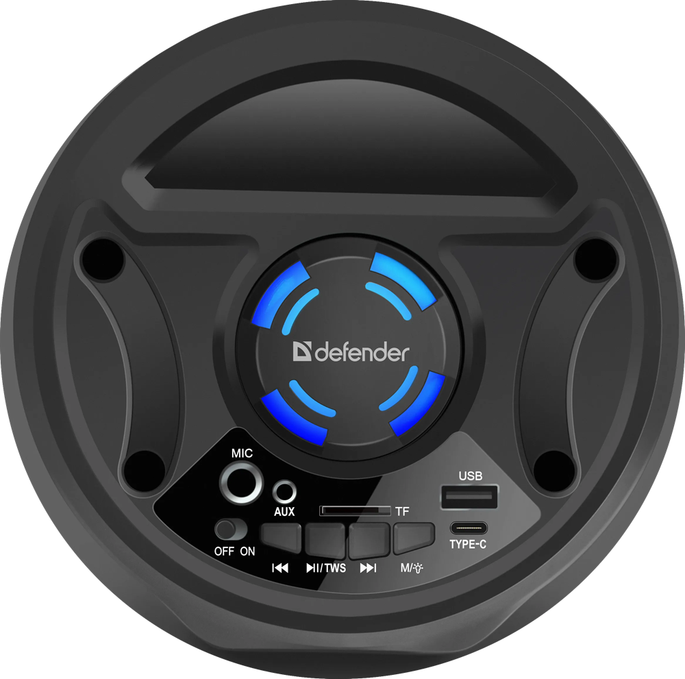 Портативна акустика Defender G70 12Вт, Black (65171) 