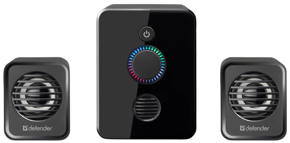 Акустика Defender 2.1 V12, 11Вт USB (65212)
