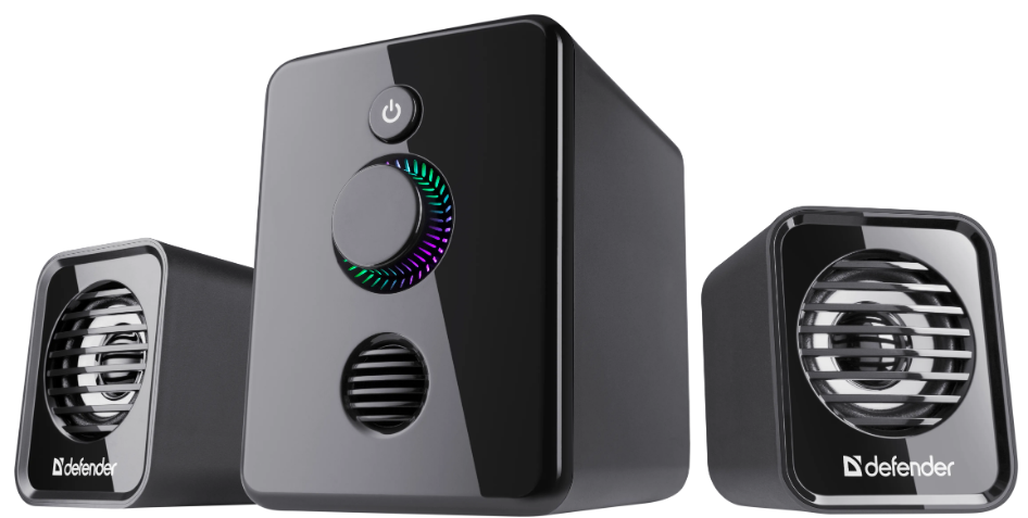 Акустика Defender 2.1 V12, 11Вт USB (65212)